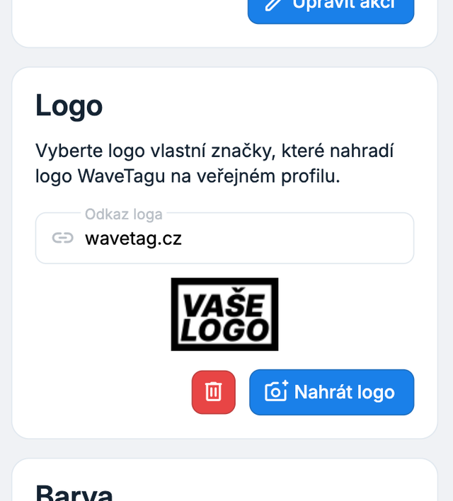 Změna loga