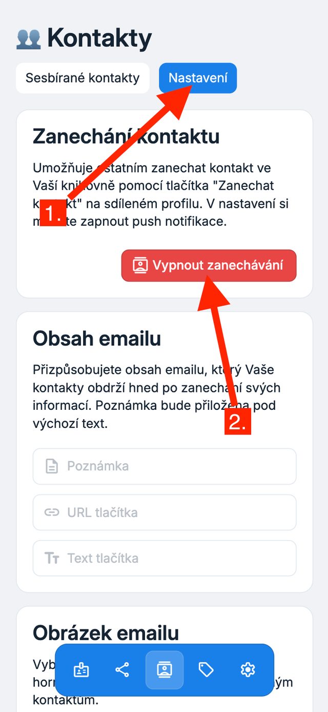 Povolte funkci